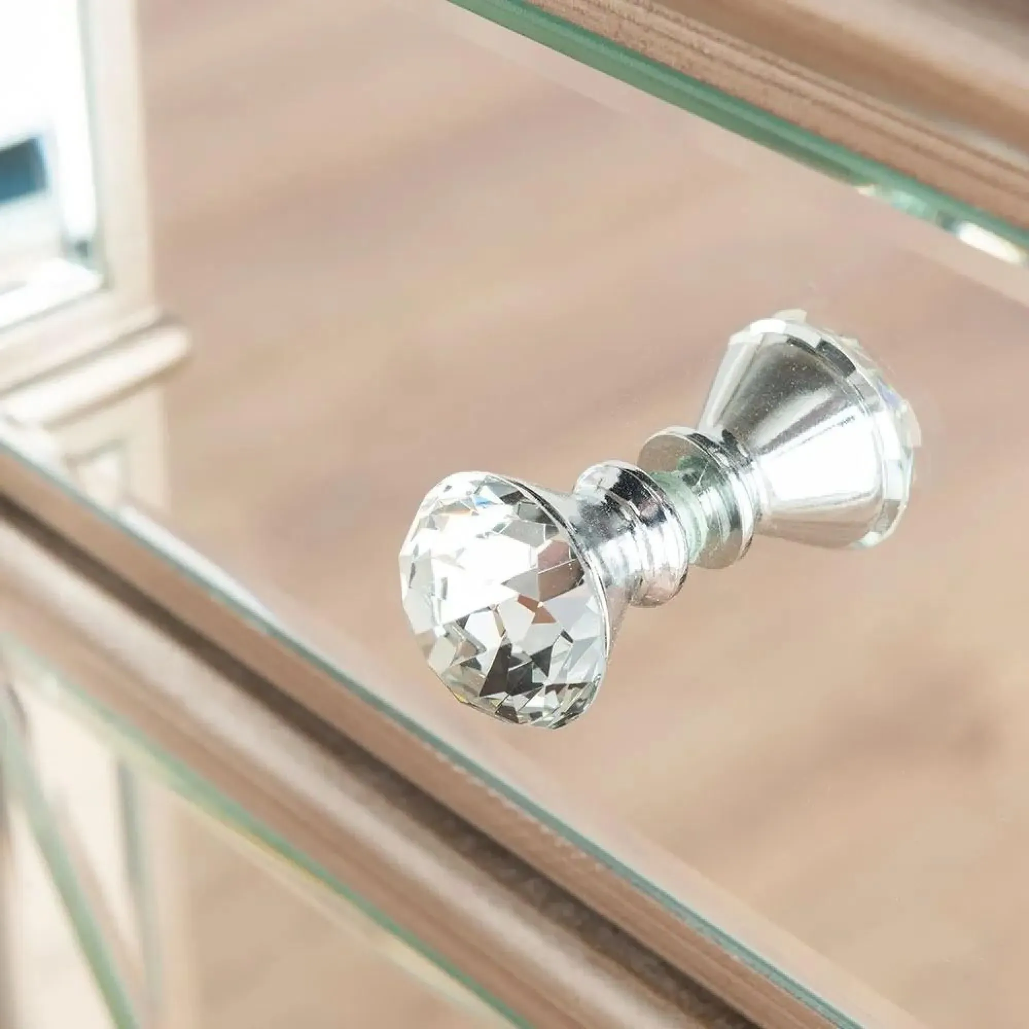 Antoinette Large 4 Door Sideboard - Mirrored