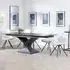 Anvik Extendable Dining Set with Boden Chair - Black, Ceramic