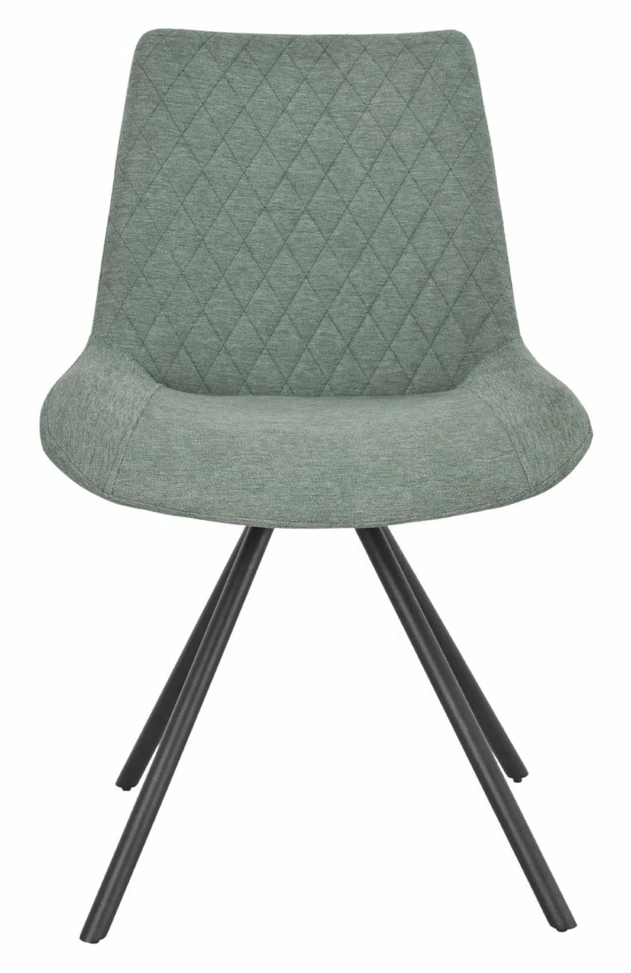 Anvik Extendable Dining Set with Boden Swivel Chair - Black, Ceramic