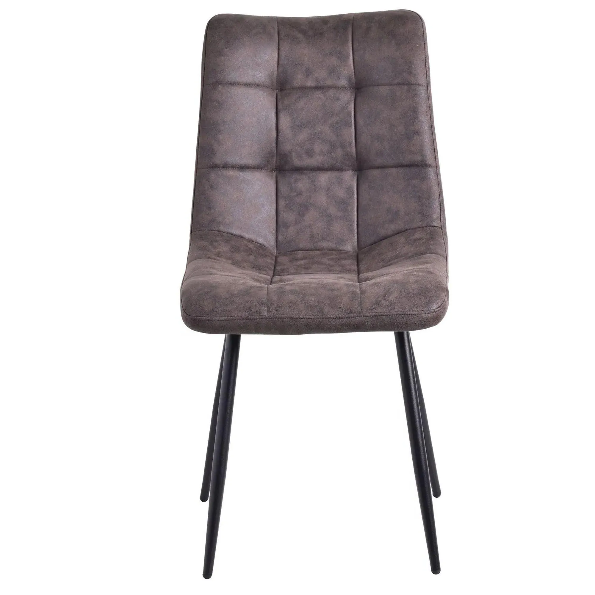 Anvik Extendable Dining Set with Corona Chair - Black, Ceramic