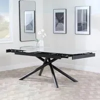 Apollo 6-8 Seater Extending Dining Table - Grey, Ceramic