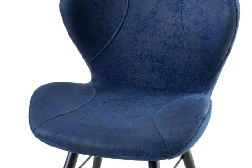 Arctic Dining Chair - Blue, Velvet