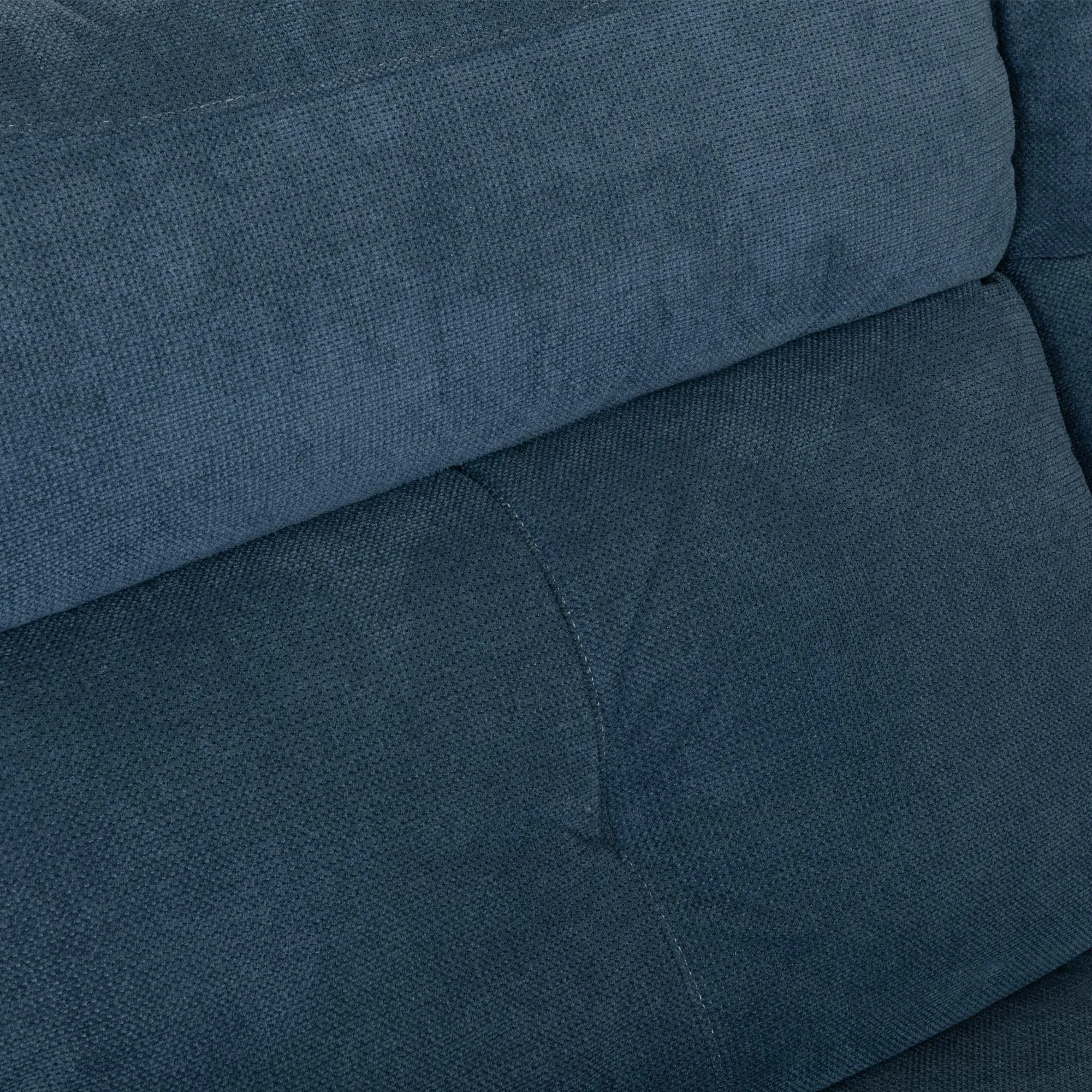 Augusta Ancona Electric Recliner Armchair - Blue, Fabric