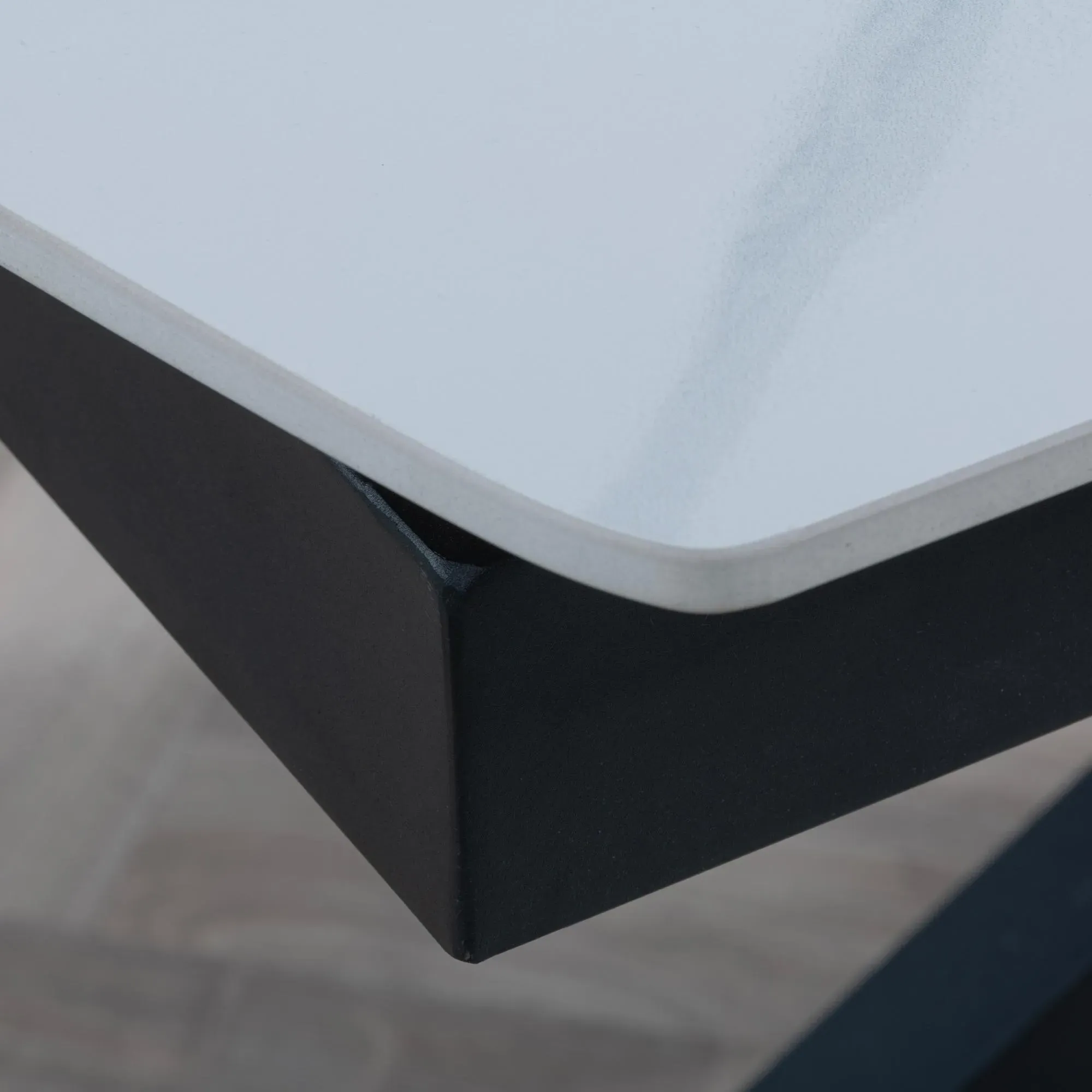 Bari Extendable Dining Set with Swivel Chairs - White, Ceramic