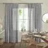 Alvarez Fog Curtain - Light Grey, Polyester