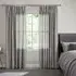 Alvarez Smoke Curtain - Grey, Polyester