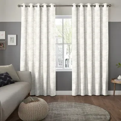 Asmir Pearl Curtain - Silver, Polyester