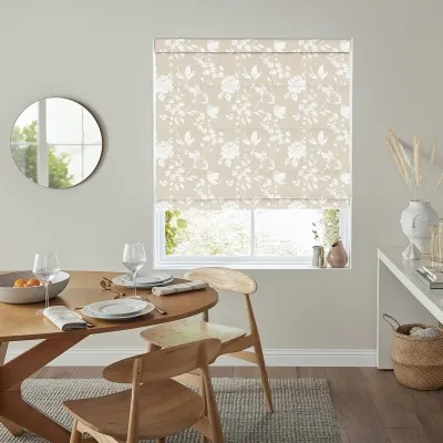 Booth Roman Blind - Cream, Cotton image