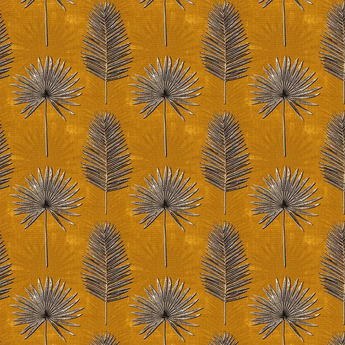 Burn Terracotta Curtain - Terracotta, Cotton