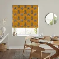 Burn Terracotta Roman Blind - Terracotta, Cotton