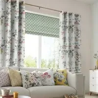 Cath Kidston Birds and Roses Curtain - Multi, Cotton