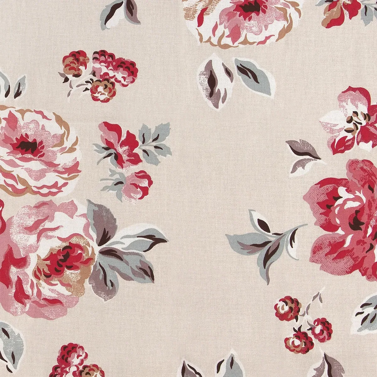 Cath Kidston Brampton Bunch Raspberry Roman Blind - Cotton