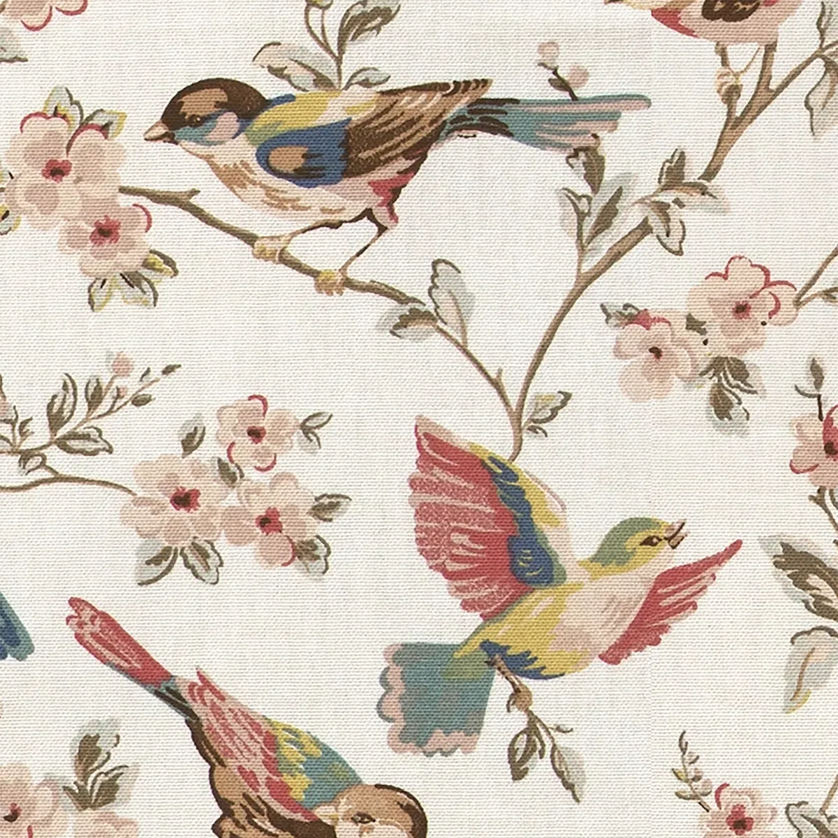 Cath Kidston British Birds Pastels Roman Blind - Cotton