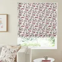 Cath Kidston Cherry Sprig Roman Blind - Red, Cotton