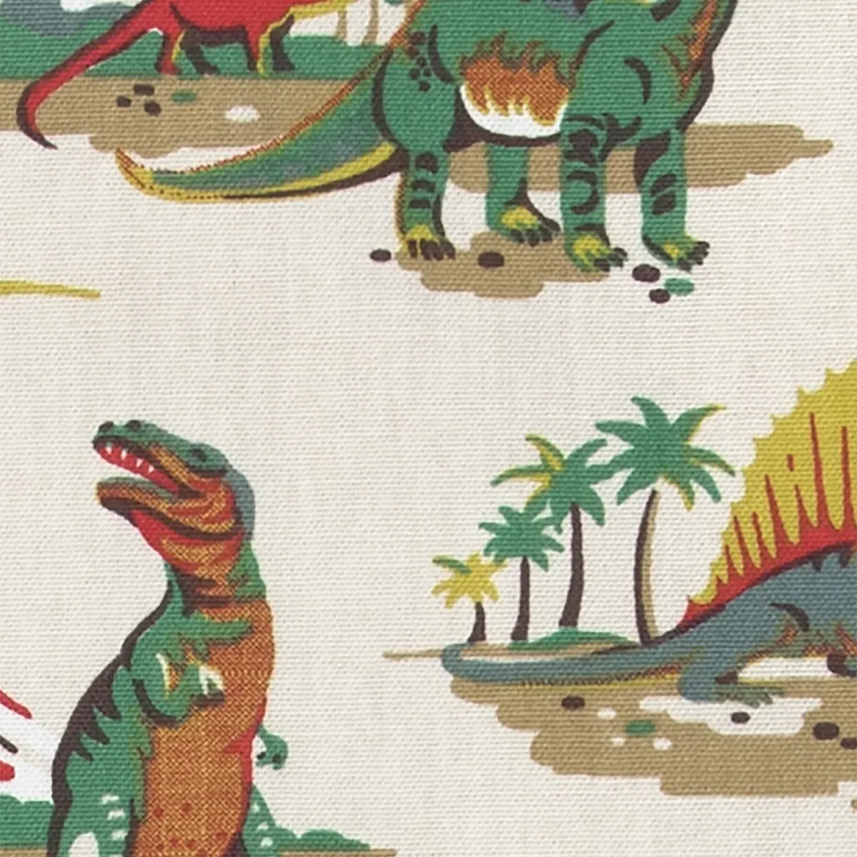 Cath Kidston Dino Curtain - Multi, Cotton