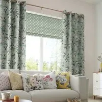 Cath Kidston Mimosa Flower Curtain - Multi, Cotton