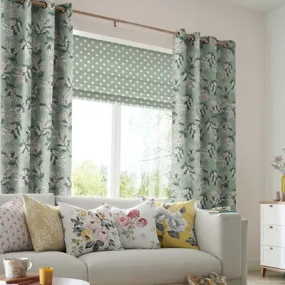 Cath Kidston Mimosa Flower Curtain - Multi, Cotton
