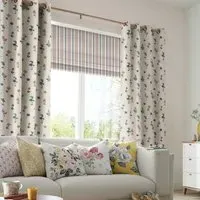 Cath Kidston Sprig Twilight Curtain - Multi, Cotton