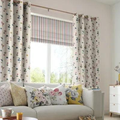 Cath Kidston Sprig Twilight Curtain - Multi, Cotton