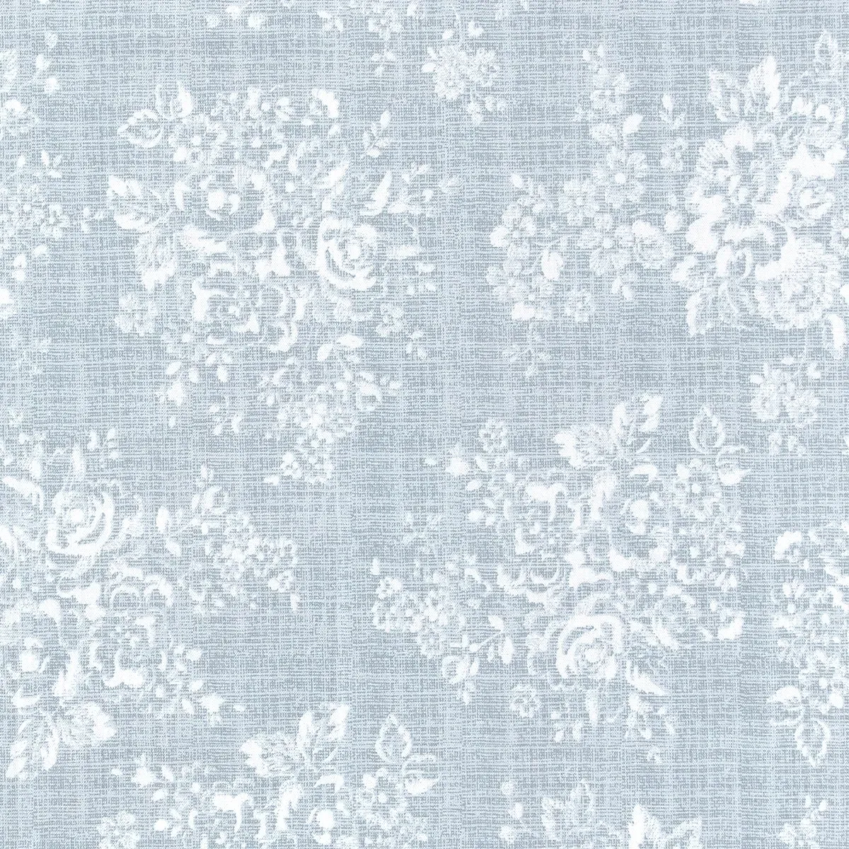 Cath Kidston Washed Rose Curtain - Grey, Cotton