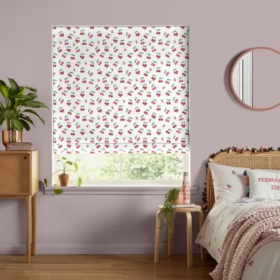 Cherrys Roman Blind - Natural, Cotton image