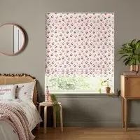 Cherrys Roman Blind - Pink, Cotton
