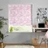 Clouds Roman Blind - Pink, Cotton