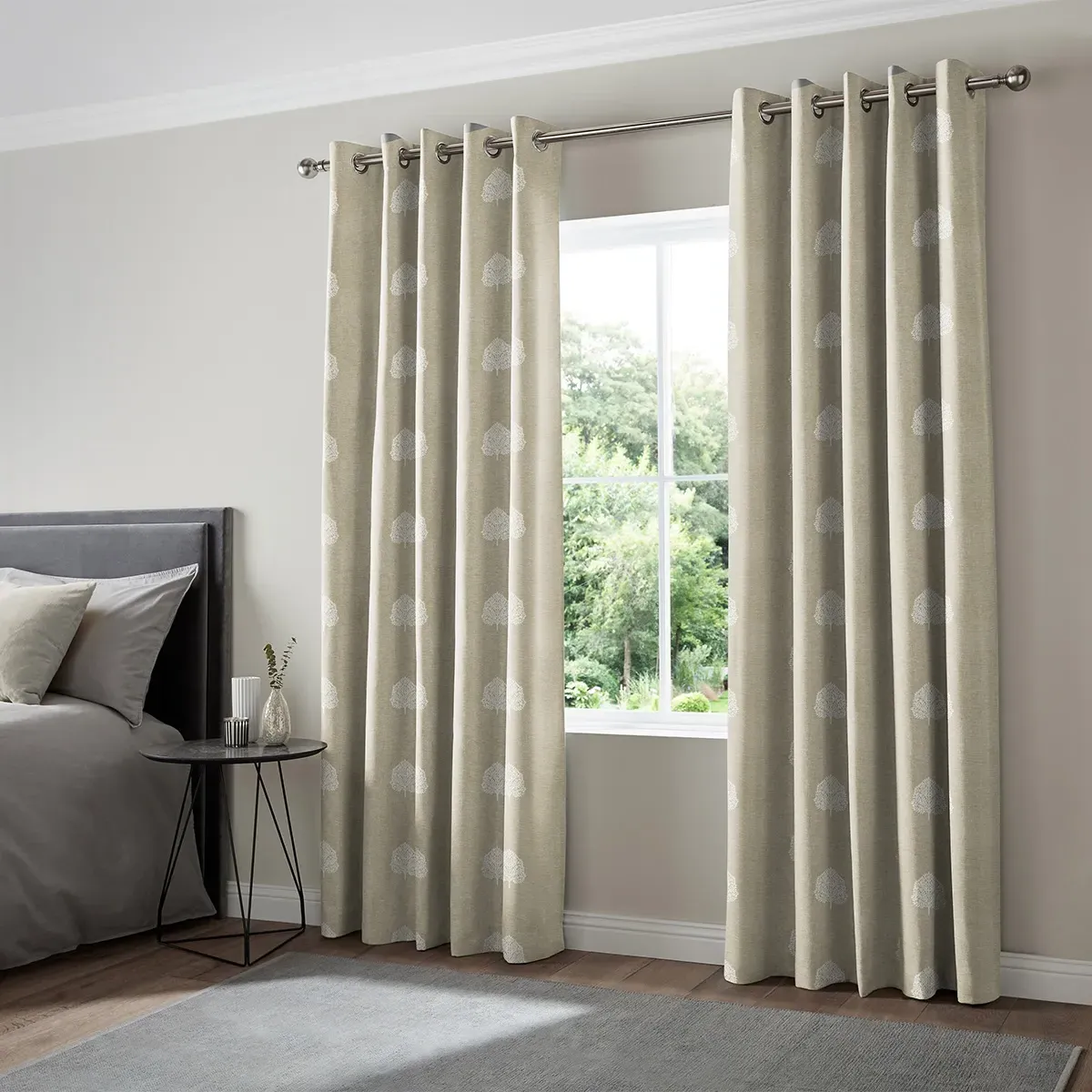Coman Made to Measure Curtain - Linen, Cotton Mix