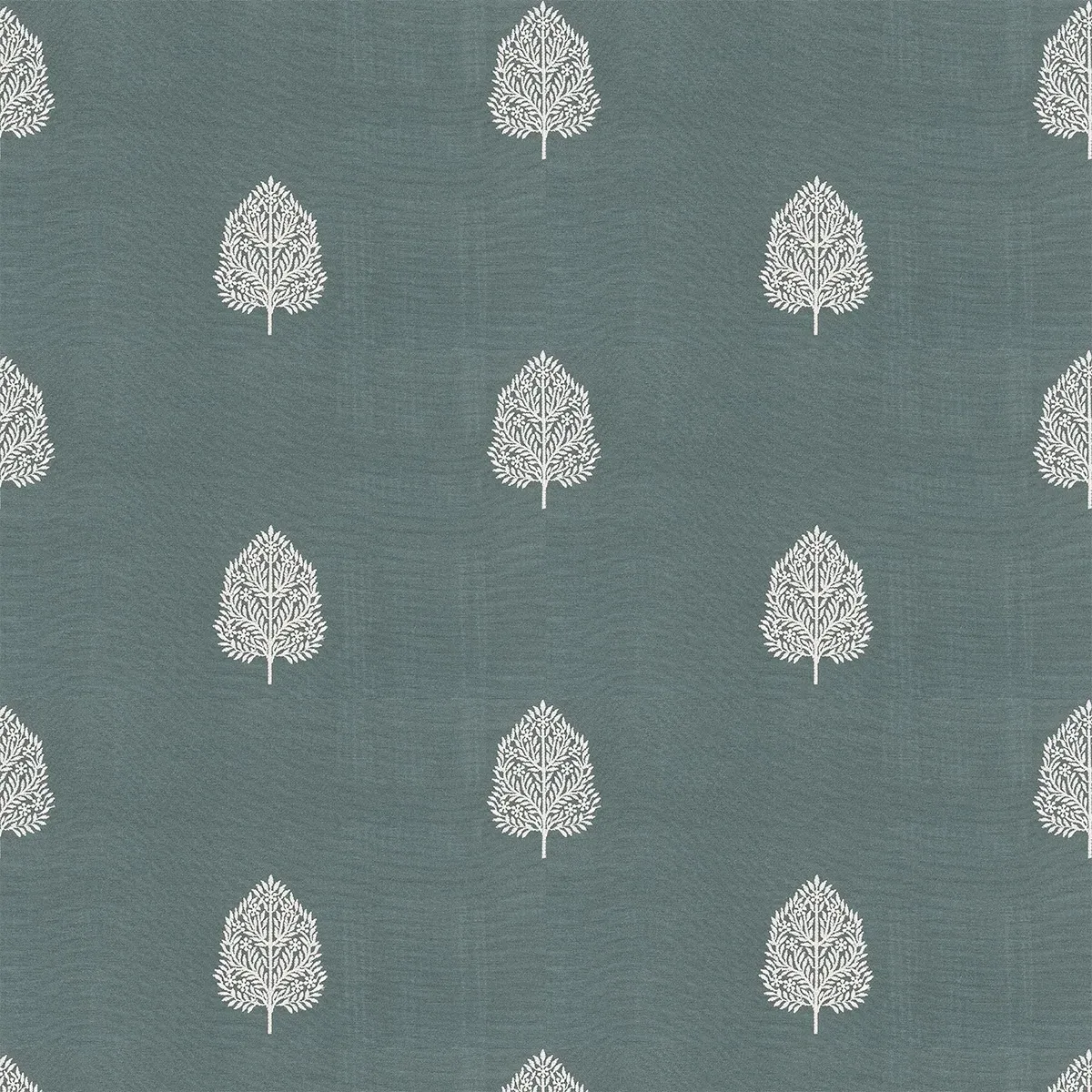 Coman Sheer Curtain Made to Measure - Peacock, Cotton Mix