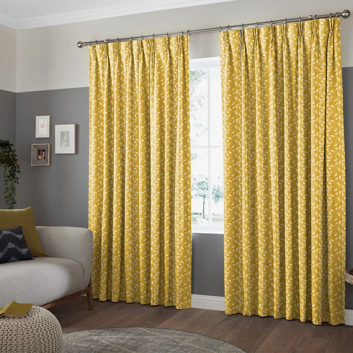 Conte Curtain - Sunflower