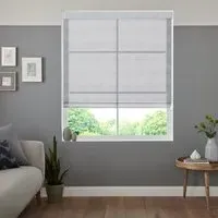 Daka Fog Roman Blind - Light Grey, Polyester