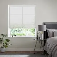 Daka Oyster Roman Blind - Off-White, Polyester