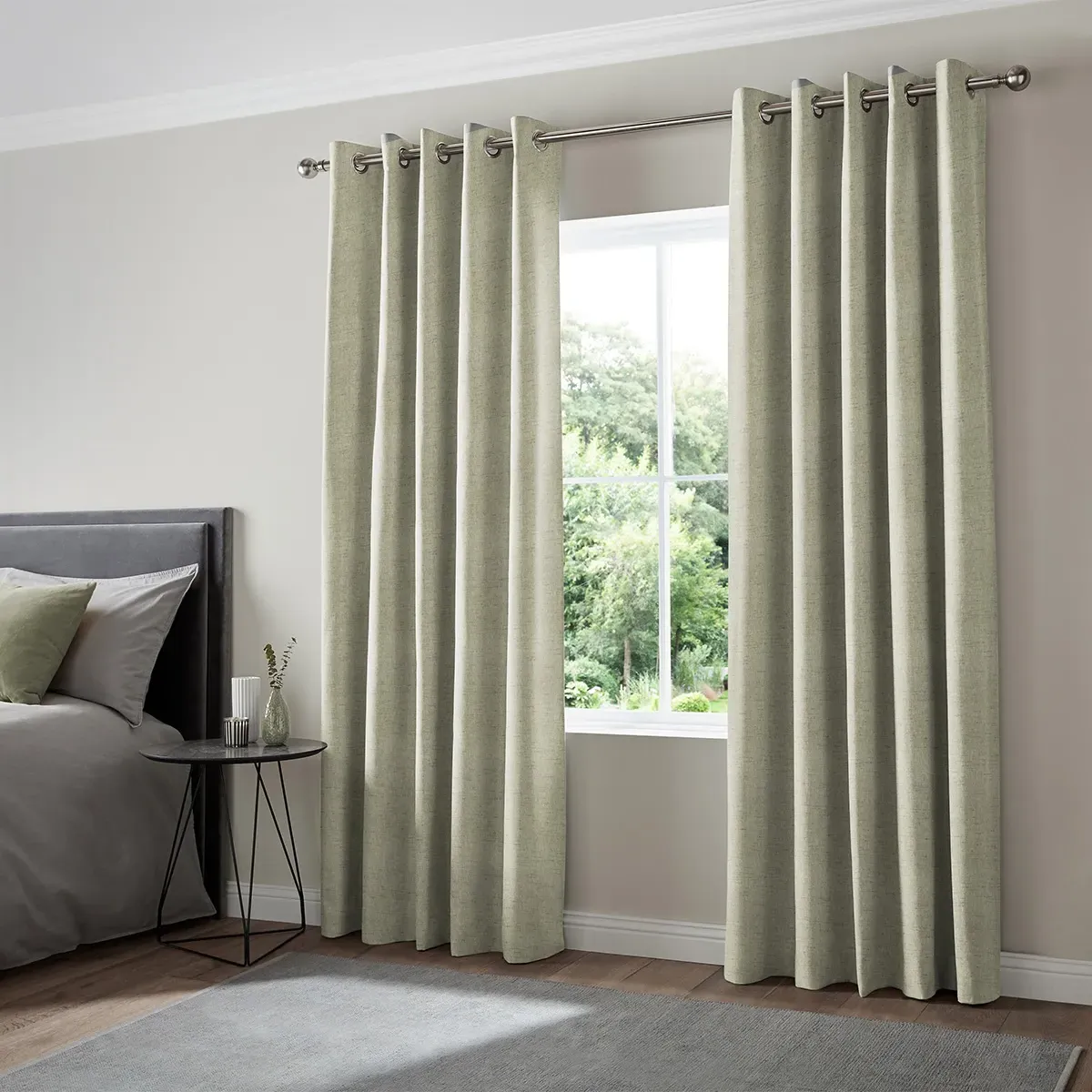Defoe Curtain - Fern, Polyester