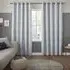 Defoe Curtain - Silver, Polyester