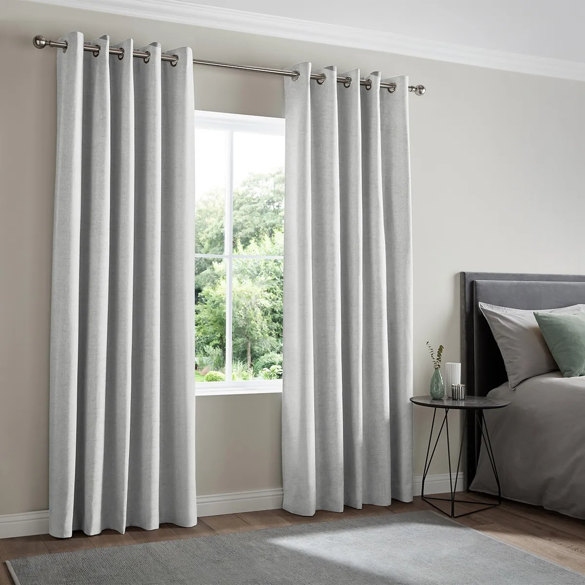 Defoe Curtain - Taupe, Polyester