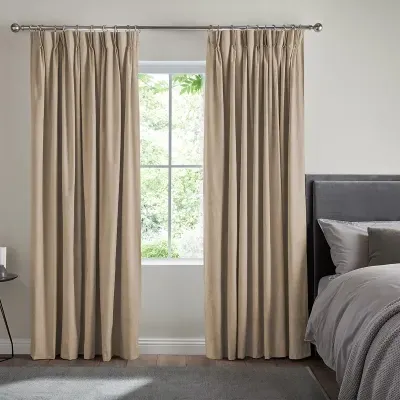 Dier Back Tab Curtain - Linen Blend image