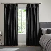 Dier Blackout Curtain - Ebony, Polyester