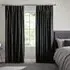 Dier Blackout Curtain - Ebony, Polyester