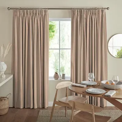 Dier Curtain - Latte, Polyester