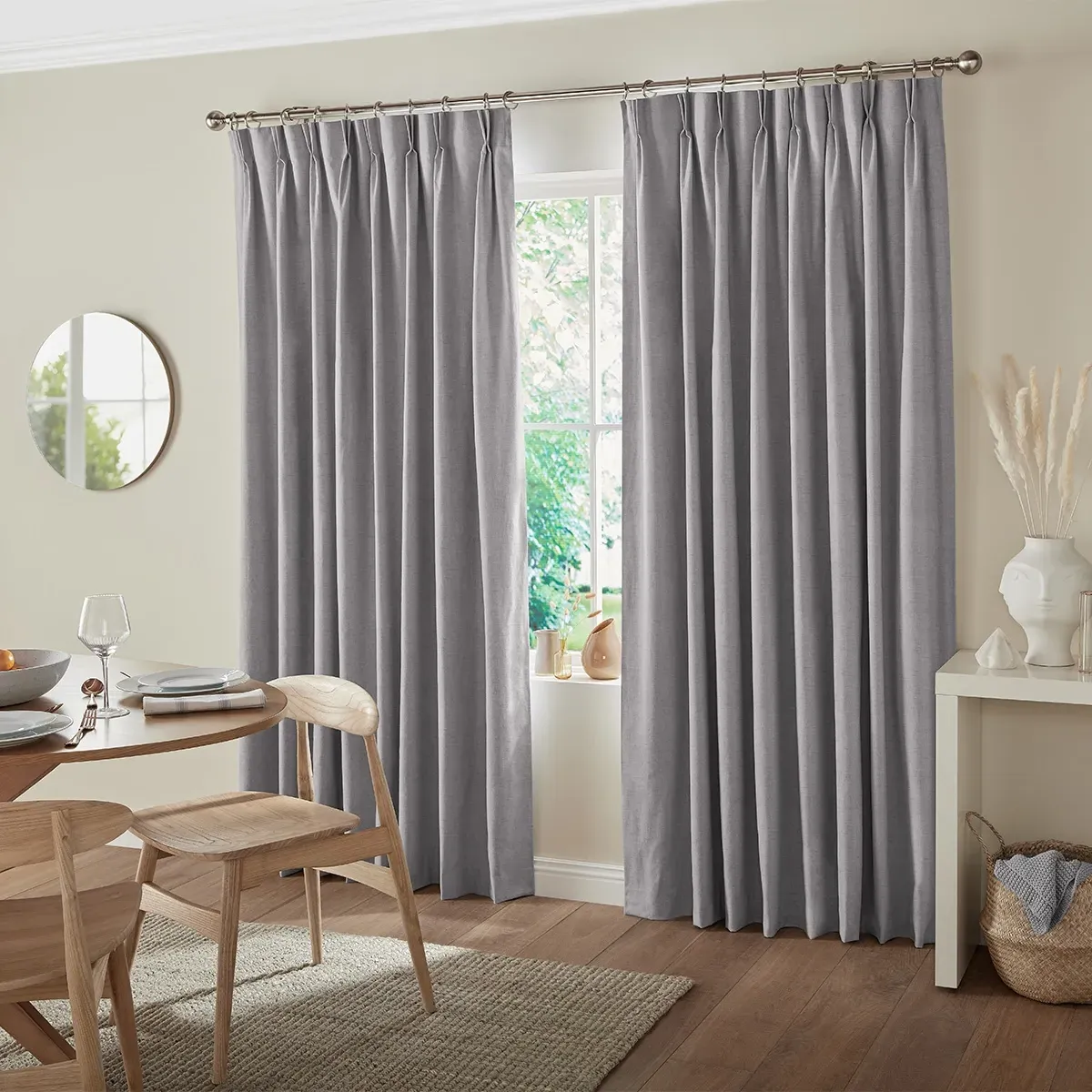 Dier Curtain - Platinum, Polyester