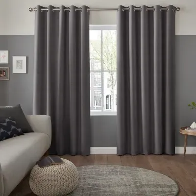 Dier Curtain - Slate, Polyester