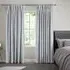 Dier Opaque Curtain - Silver, Polyester