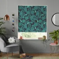 Dominica Roman Blind - Midnight, Cotton