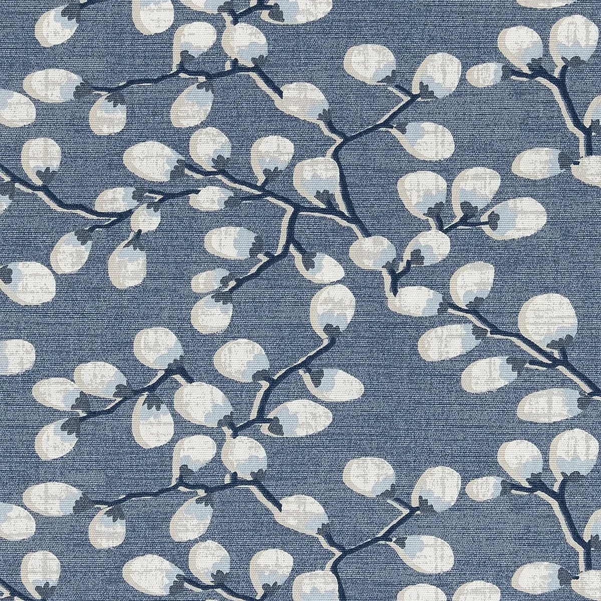 Erikson Danube Curtain - Sky Blue, Cotton