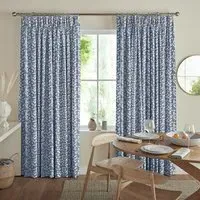 Erikson Danube Curtain - Sky Blue, Cotton