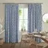 Erikson Danube Curtain - Sky Blue, Cotton