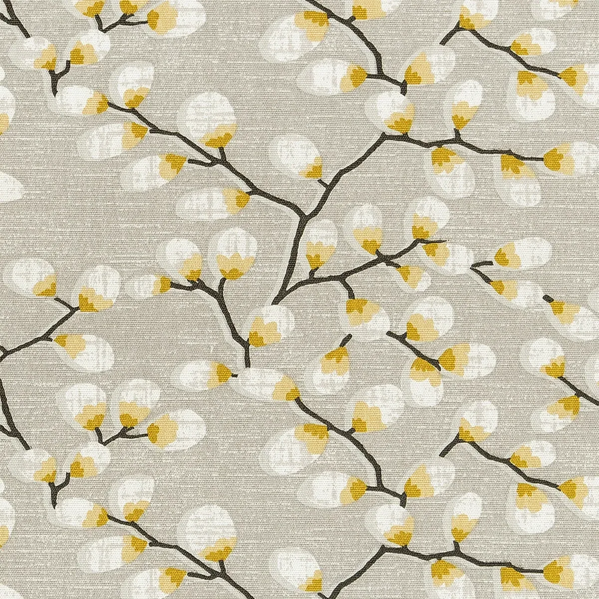 Erikson Mimosa Curtain - Green, Cotton