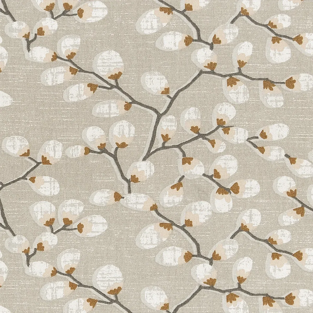 Erikson Rust Curtain - Rust, Cotton