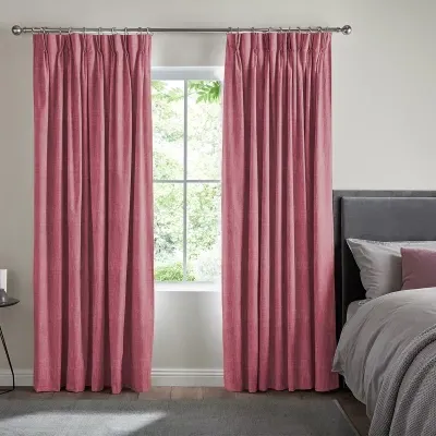 Foden Curtain - Strawberry, Polyester