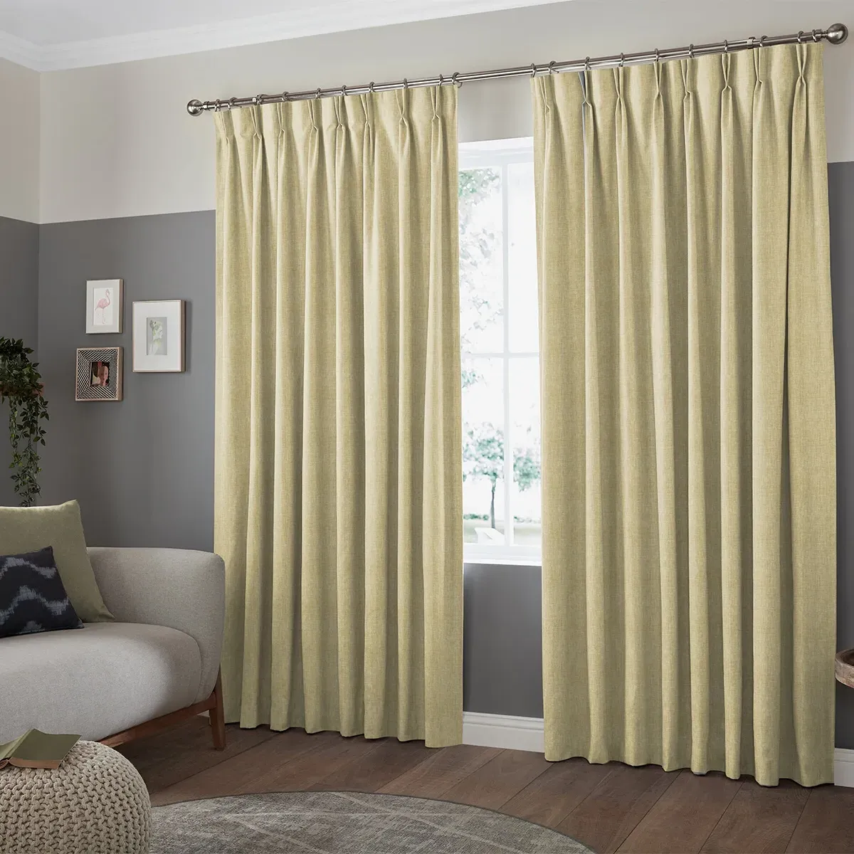 Foden Curtain - Zest, Polyester
